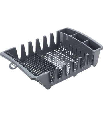 metaltex Abtropfgestell ''Smartex'' in Grau - (B)45 x (H)12 x (T)29 cm