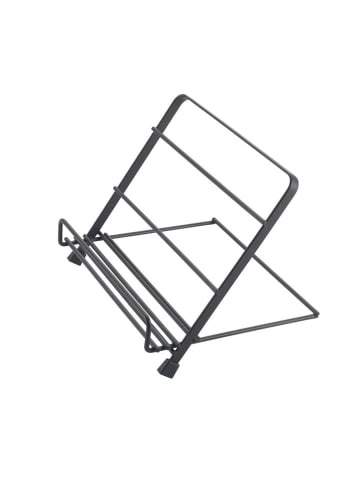 metaltex Kochbuchablage "Tokyo" in Schwarz - (B)20 x (H)18 x (T)16 cm