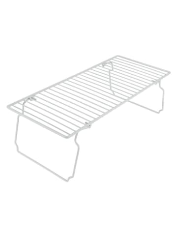 metaltex Schrankeinsatz in Weiß - (B)46 x (H)21 x (T)14 cm