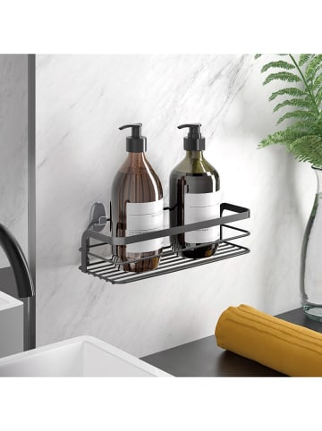 metaltex Badrek "Origin" zwart - (B)26 x (H)6 x (D)10 cm