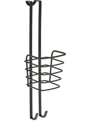 metaltex Föhnhouder "Origin" zwart - (B)11 x (H)37 x (D)12 cm