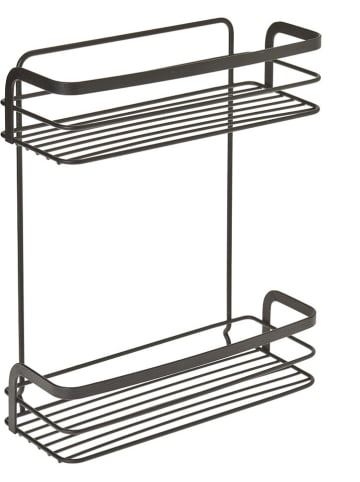 metaltex Badrek "Origin" zwart - (B)26 x (H)30 x (D)10 cm