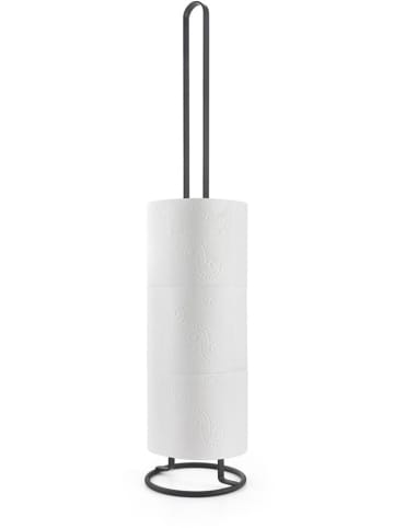 metaltex Toiletrolhouder "Origin" zwart - (H)58 x Ø 13 cm