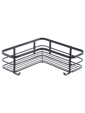 metaltex Hoekrek "Origin" zwart - (B)21 x (H)13 x (D)21 cm