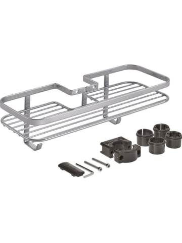 metaltex Duschablage ''Origin'' in SIlber - (B)29 x (H)9 x (T)11 cm