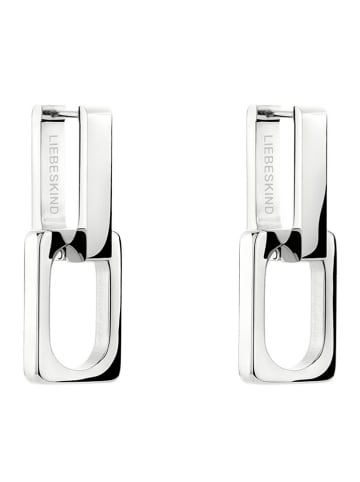 Liebeskind Edelstahl-Creolen in Silber
