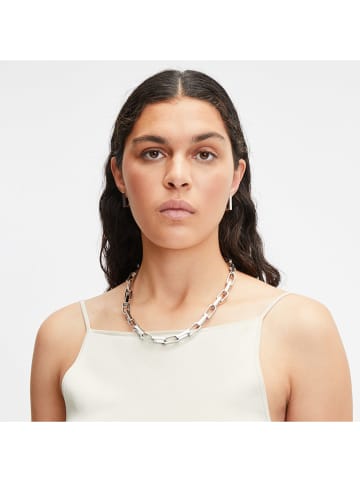 Liebeskind Roestvrijstalen creolen zilverkleurig