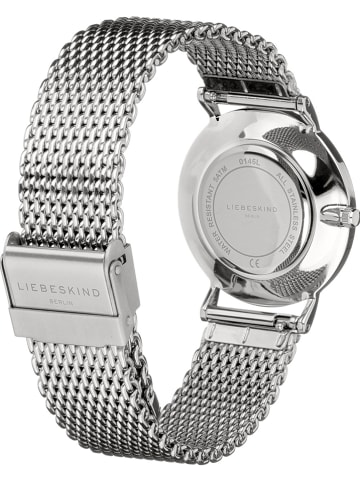 Liebeskind Zegarek kwarcowy w kolorze srebrno-białym
