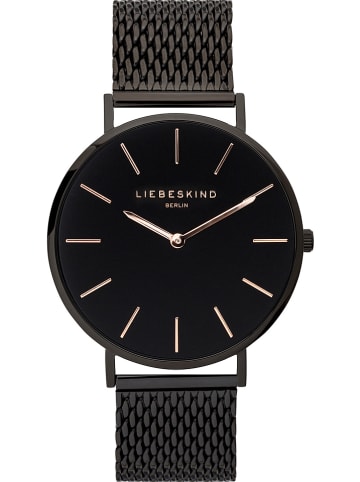 Liebeskind Kwartshorloge zwart