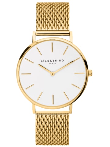 Liebeskind Quarzuhr in Gold/ Weiß