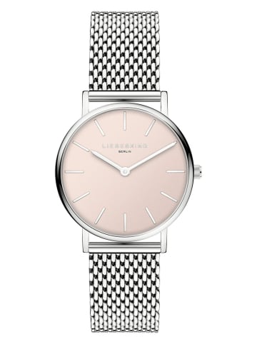 Liebeskind Zegarek kwarcowy w kolorze srebrno-różowozłotym