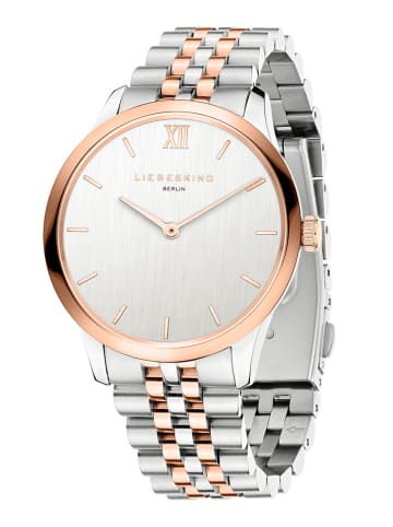Liebeskind Quarzuhr in Silber/ Roségold