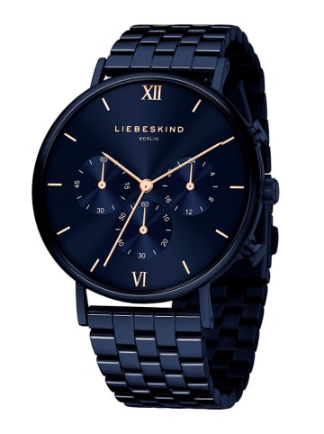 Liebeskind Chronograf w kolorze granatowym