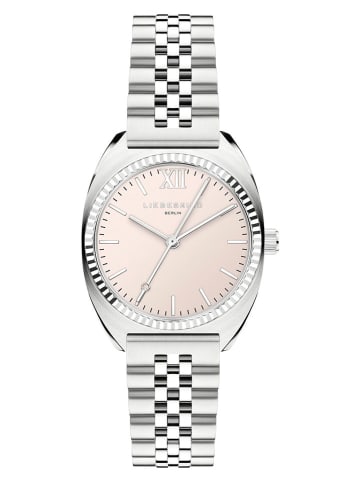 Liebeskind Quarzuhr in Silber/ Beige