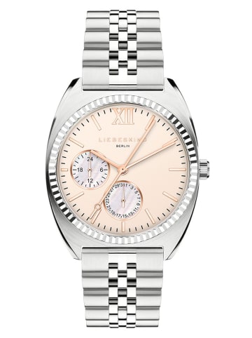 Liebeskind Chronograph in Silber/ Apricot