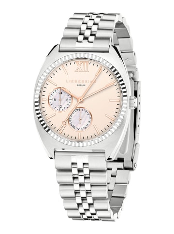 Liebeskind Chronograph in Silber/ Apricot