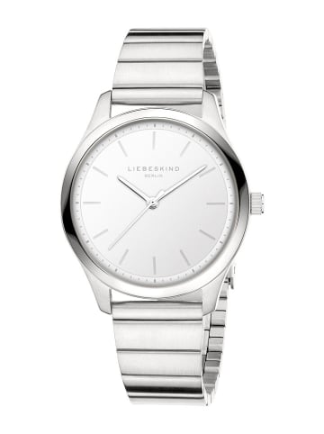 Liebeskind Quarzuhr in Silber/ Weiß