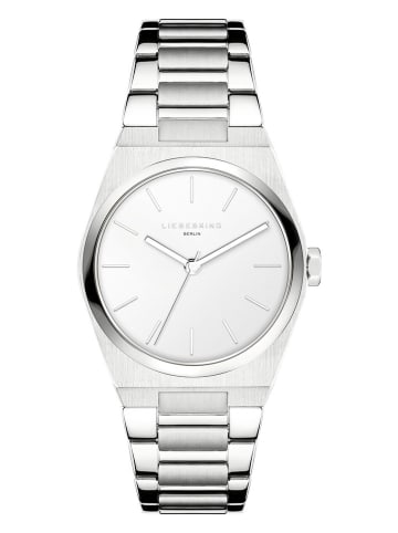 Liebeskind Quarzuhr in Silber/ Weiß