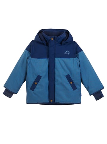 finkid Winterjacke "Koira Ice" in Blau/ Dunkelblau