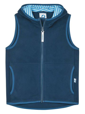 finkid Fleeceweste "Poppeli" in Dunkelblau