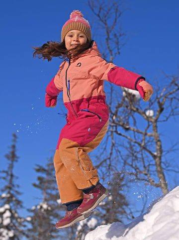 finkid Schneeanzug "Akrobaatti"in Rosa/ Pink/ Hellbraun