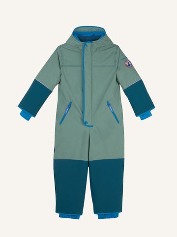 finkid Schneeanzug "Husky Haalari" in Khaki/ Dunkelblau