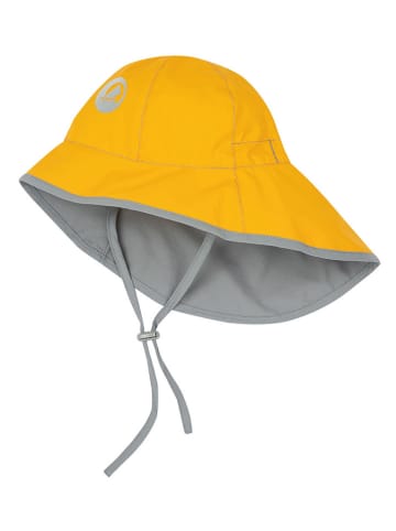 finkid Regenhut "Tihku" in Gelb/ Grau