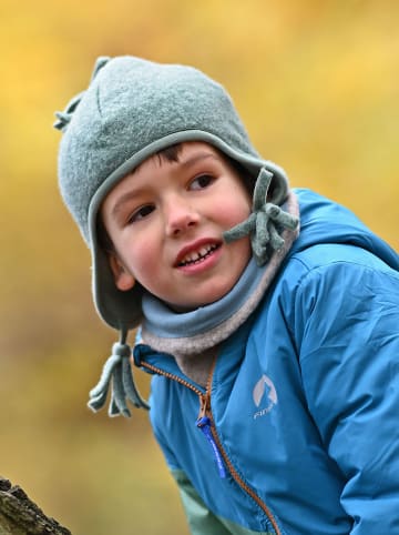 finkid Woll-Mütze "Norsu" in Grün
