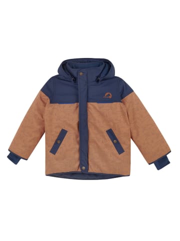 finkid Winterjacke "Koira Ice" in Hellbraun/ Dunkelblau