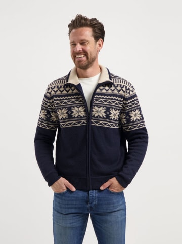 TRAVELIN' Cardigan in Dunkelblau