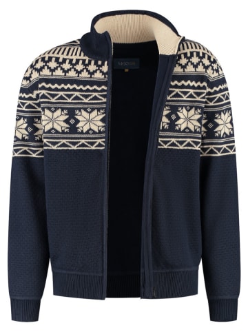 TRAVELIN' Kardigan w kolorze granatowym