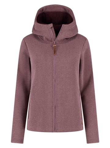 TRAVELIN' Fleece vest paars