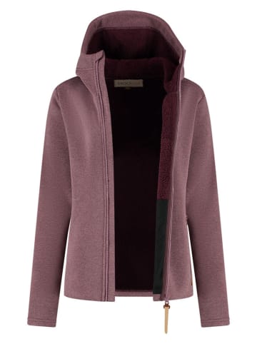 TRAVELIN' Fleecejacke in Lila