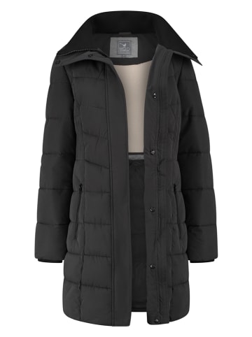 MGO leisure wear Parka "Olivia" w kolorze czarnym