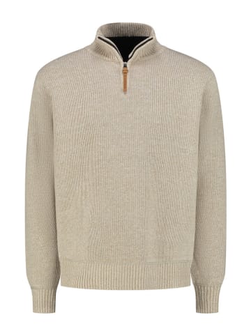 MGO leisure wear Pullover "Perry" in Beige