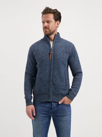 TRAVELIN' Kardigan w kolorze granatowym