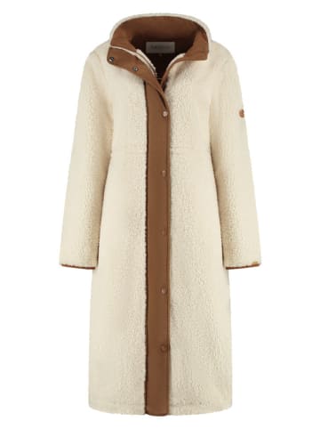 TRAVELIN' Teddymantel beige