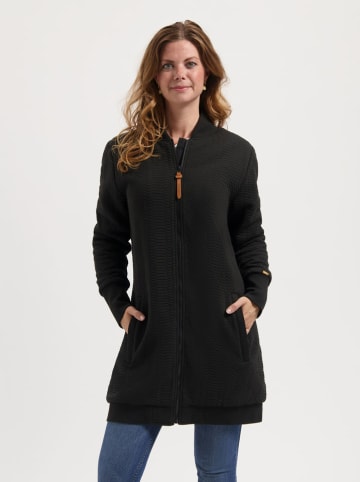 TRAVELIN' Sweatjacke in Schwarz