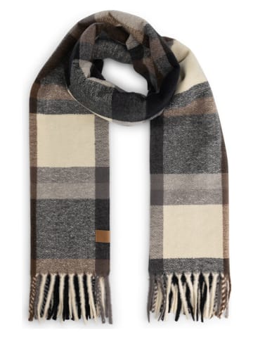 TRAVELIN' Sjaal beige/zwart