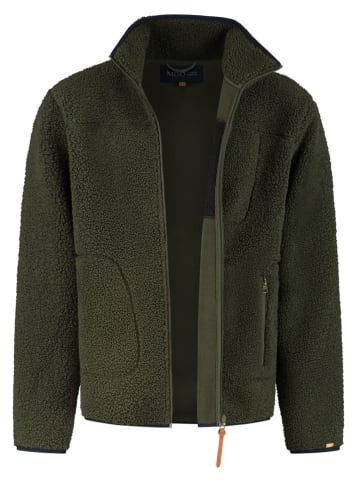 TRAVELIN' Kurtka polarowa w kolorze khaki