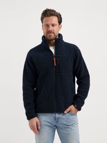 TRAVELIN' Fleecejacke in Dunkelblau