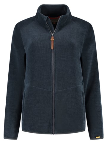 TRAVELIN' Fleece vest donkerblauw