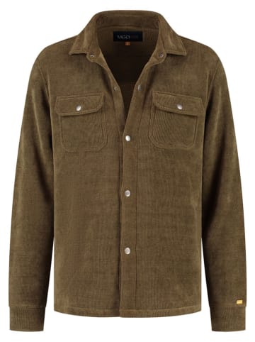 TRAVELIN' Kurtka koszulowa w kolorze khaki