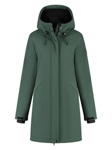 TRAVELIN' Softshellmantel groen