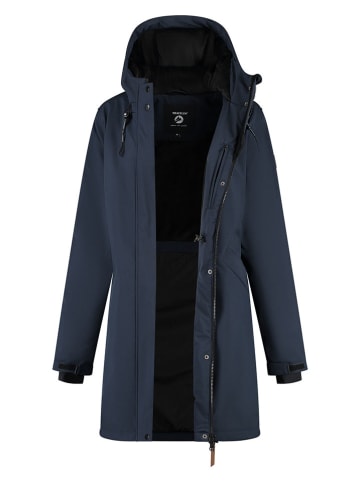 TRAVELIN' Regenjacke in Dunkelblau