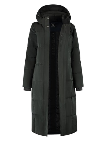 TRAVELIN' Wintermantel in Schwarz