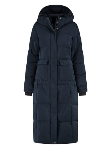 TRAVELIN' Steppmantel "Franska" in Dunkelblau