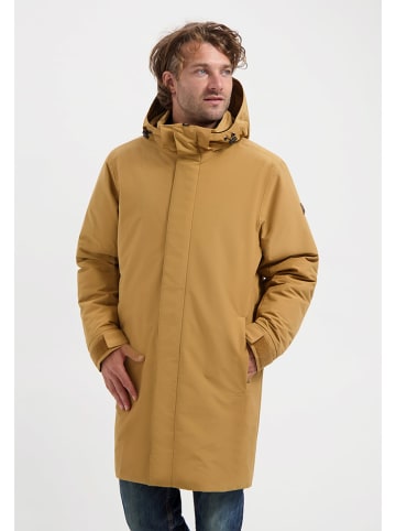 TRAVELIN' 2-delige set: tussenjas "Hemming" geel/zwart