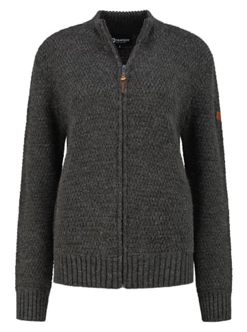 TRAVELIN' Cardigan "Kemi"  in Anthrazit