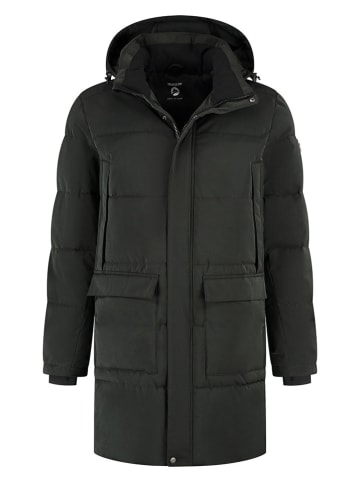 TRAVELIN' Wintermantel in Schwarz